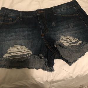 Jessica Simpson jean shorts